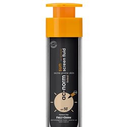 THE UV EMULSION III SPF50+ PAくーちゃん ΑC-NORM SUN SCREEN FLUID TINTED SPF 50+ | FREZYDERM