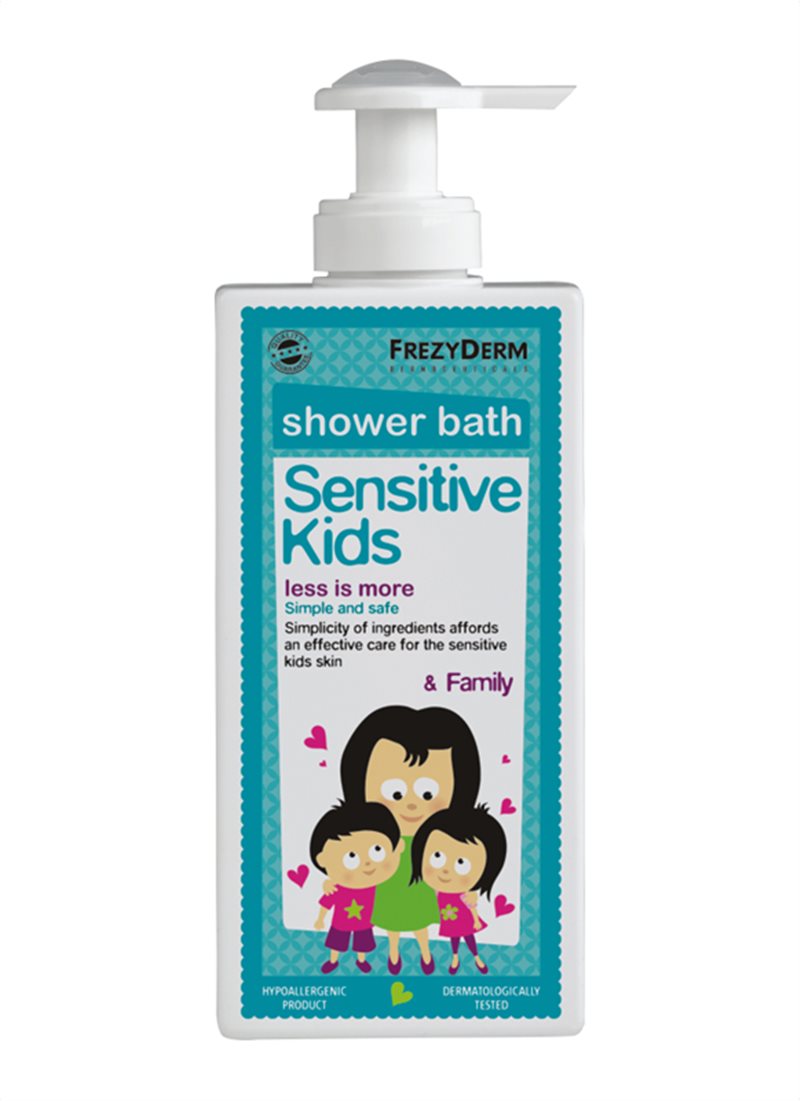 frezyderm baby shampoo bath